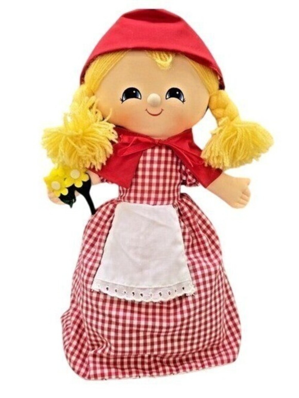 Vtg 1984 Dakin Dippity Flip 3-in-1 Topsy Turvy Red Riding Hood Grandma Wolf 12in